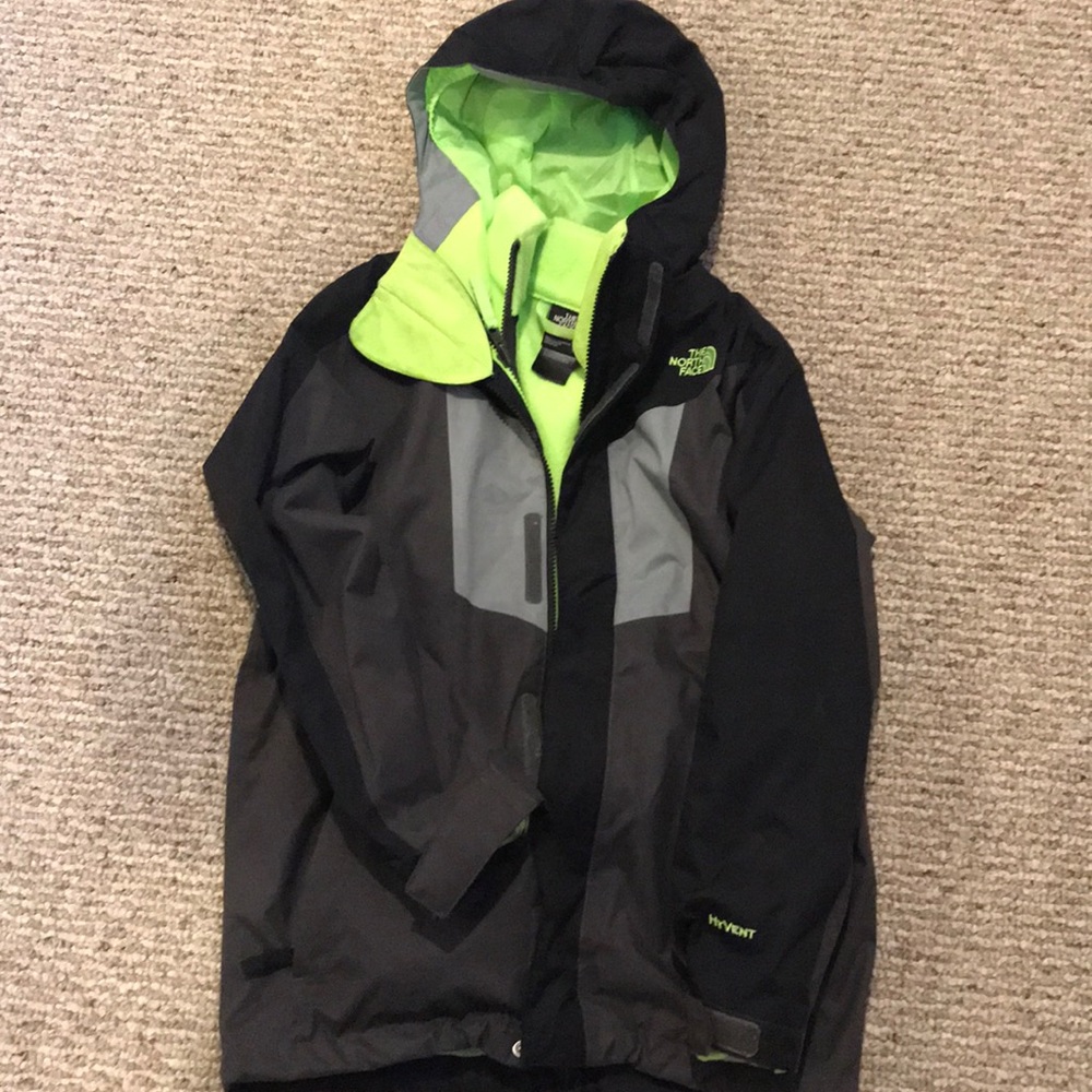 Boys North Face winter jacket